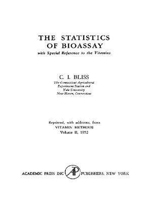 cover image of The Statistics of Bioassay